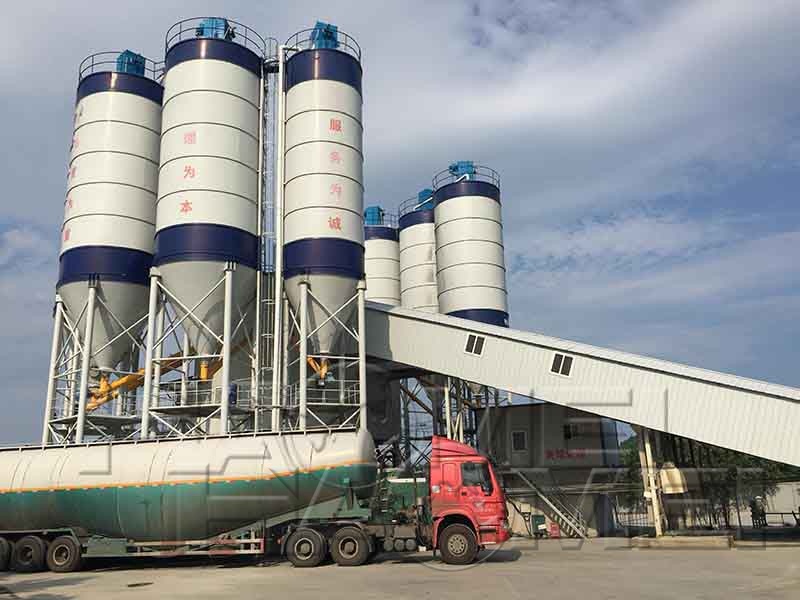 large concrete plant