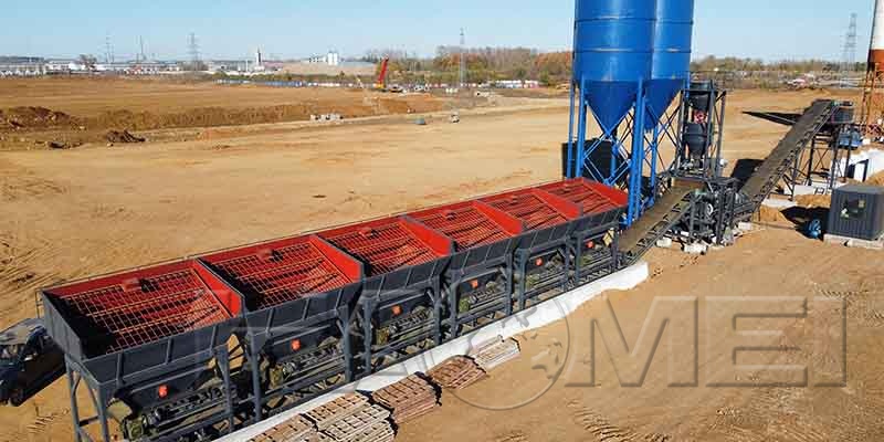 stabilized soil mixing station